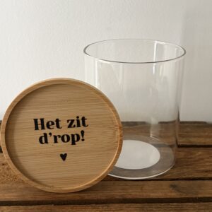 'Het zit d'rop'