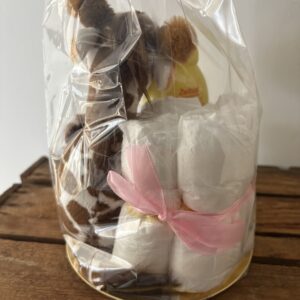 Klein (kraam) pakketje, roze