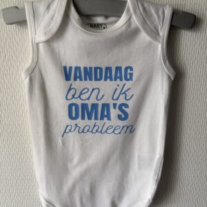 Romper 'Vandaag ben ik oma's probleem'