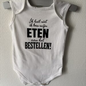 Romper 'Ik huil niet...'