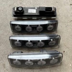 Scania toplamp zonneklep wit