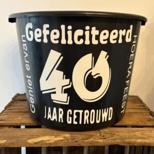 Emmer '40 jaar getrouwd'